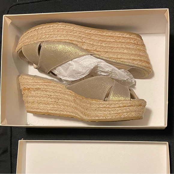 Jimmy Choo gold espadrilles - Picture 4 of 7